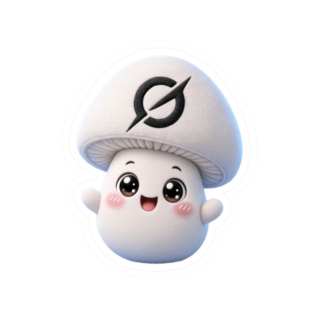 Slash Mascot Sticker